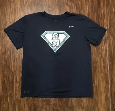 Seattle Mariners Nike Dri Fit T Shirt Adult XL MLB Mariners Baseball XL • $18.99
