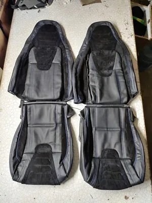 C6 Corvette 2005-2011 Synthetic Perforated Leather Seat Covers Alcantara • $500