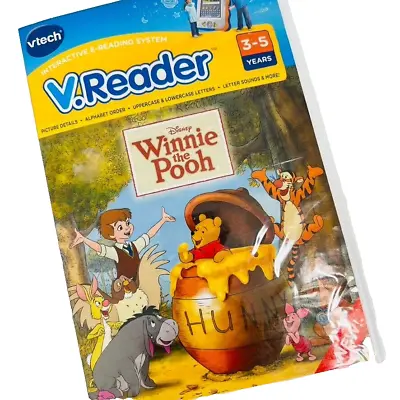 V Reader Interactive Book System Winnie The Pooh Tigger Piglet Eeyore Owl Rabbit • $19.99