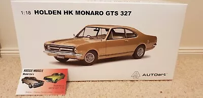 $799.95 • Buy 1:18 Biante Holden HK GTS 327 Monaro Coupe In Inca Gold / Parchment Trim