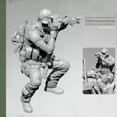 1/35 Resin Figure Model Kit US Sniper Observer Unassembled Unpainted • $18.59