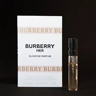 Burberry Her Elixir De Parfum EDP INTENSE 1.5ml Vial Spray Sample Mini Perfume • $12