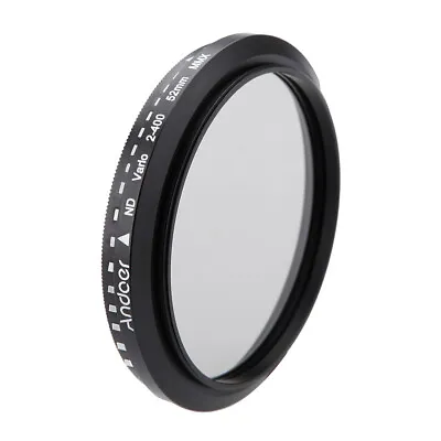 52mm  Fader Neutral Density ND2 To ND400 Variable Filter For Canon  G8M4 • $15.23