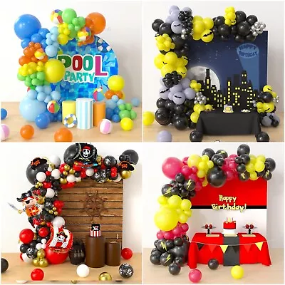 Balloon Arch Kit +Balloons Garland Birthday Wedding Party Baby Shower Decor UK 2 • £8.89