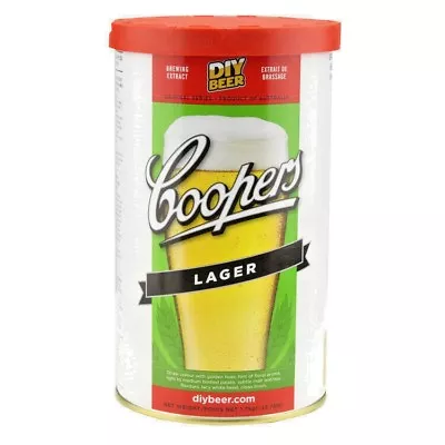 Coopers Australian Lager Kit 1.7Kg Makes 23L Homebrew Home Brew Beer Free P&P UK • £17.99