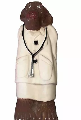 Vintage 10” Plastic Monkey Doctor Bank With Syringe And Bottom Stopper 1978 • $5.99