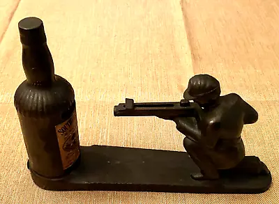 Vintage Southern Comfort Civil War Metal Mechanical Bank Trigger Works • $75