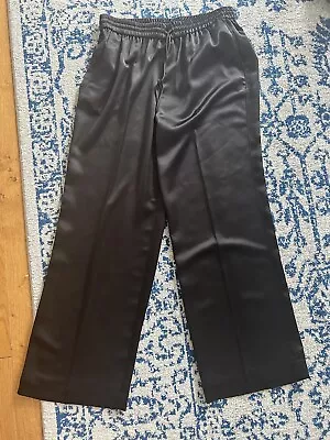 Country Road Womens Black Dress Satin Pants S 12 NWOT • $20