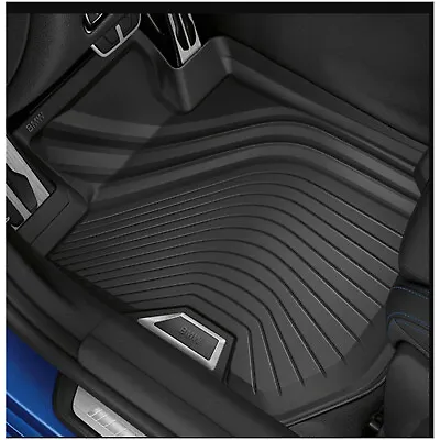 Genuine OEM Rear Rubber Black Floor Mat Set For BMW G20 G80 330i M3 M340i • $127.75