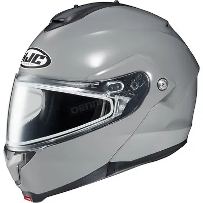 HJC Nardo Gray C91 Modular Snowmobile Helmet W/Dual Lens Shield - 1147-0187-08 • $214.99