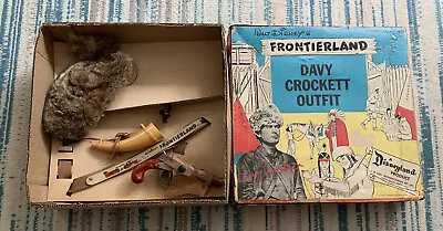 Vintage Disney DAVY CROCKETT Frontierland Outfit In Original Box Rare • $399.99