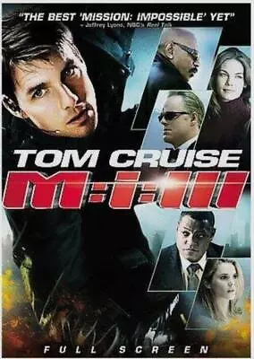 Mission Impossible 3 (DVD) (Widescreen) (VG) (W/Case) • $3.47