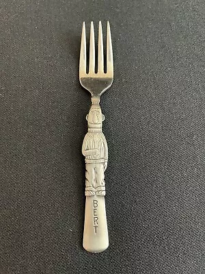 Vintage Gorham BERT SESAME STREET MUPPETS Childs Youth Fork Stainless EUC • $26.35