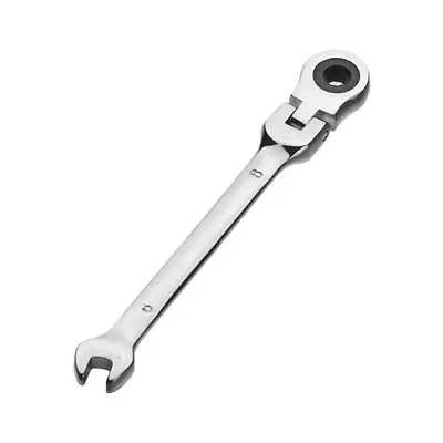 Ratcheting Combination Wrench Flexhead Hardened Chrome Vanadium Steel Open End S • $9.69