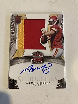 2014 Crown Royale #240 Aaron Murray RC Auto Jersey /99 • $8