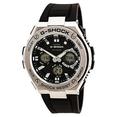 £167.65 • Buy Casio Men's Watch G-Shock World Time Ana-Digi Black Resin Strap Dive GSTS110-1A