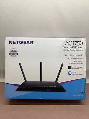 Netgear AC1750 R6400v2-100NAS 1300 Mbps 4-Port Gigabit Wireless AC Router • $30