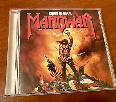 MANOWAR CD KINGS OF METAL Power Metal RARE Atlantic Ross The Boss Joey Demaio • $9