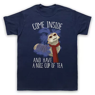 Labyrinth Unofficial The Worm Come Inside Nice Cup Tea Mens & Womens T-shirt • £17.99