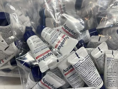 Lot Of 50 Aquaphor Healing Ointment 0.14oz Each Tube Exp 6/24 Travel Mini Size • $38