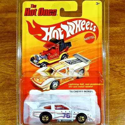 Hot Wheels The Hot Ones '76 Chevy Monza White BW Blackwall Thailand 2012 • $32.47