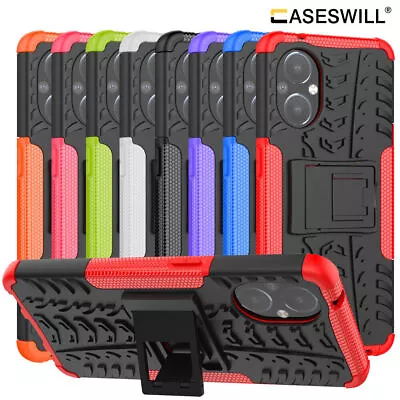 For OnePlus Nord N20 5G Shockproof Armor Kickstand Case Cover + Screen Protector • $17.09
