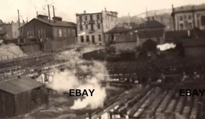 Vintage OOAK Snapshot Photo Original Mine Town Buildings Butte MT BW • $99.99