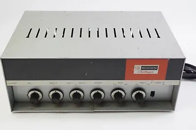 Vintage Bogen Challenger Chb-35a Amplifier Working With Some Issues Read • $221.95