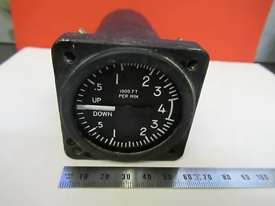 Bell 206 Indicator Vertical Speed Aircraft Part 446000458-00 As Pictured C1-a-07 • $3833.11