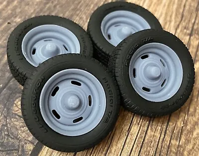 1/24 Scale: 17-inch “Chevy Rally” Model Car Wheels/tires. Resin; 1/25;3D Print • $16.99