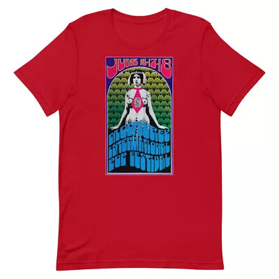 1967 Monterey Pop Festival Concert Poster Short-Sleeve Unisex T-Shirt • $24.99