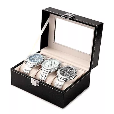 VIVVA 3 Grids Watch Jewelry Storage Holder Box Watches Sunglasses Display • $13.83