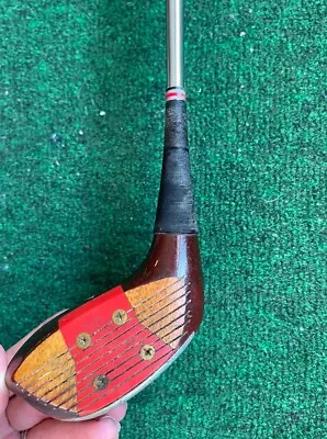 Ben Hogan  Persimmon 3 Wood Oil Hardened Speed Slot Vintage Golf Club • $22.40