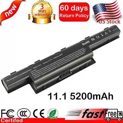 6/9Cells Battery For Acer Aspire 4743G 4551 4741 5741 5750 7750 5733Z 5742 7551  • $22.99