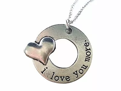 Handmade I Love You More Necklace • $13.05