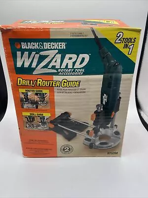 Black And Decker Drill Guide / Router Guide  Wizard Accessories /Model: #RT5200 • $24.99