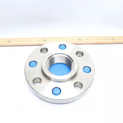 Threaded Pipe Flange Raised Face Class 300 304/304L Stainless Steel 2  • $81.22