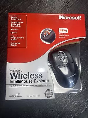 Microsoft💥Wireless💥IntelliMouse Explorer Tilt Wheel M03-00041 Mouse • $44.95