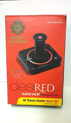NICKY CLARKE DesiRed Rapid Heat Roller System (excellent Condition) • £22.95