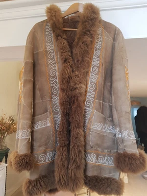 £210 • Buy 1960 Vintage Afghan Coat