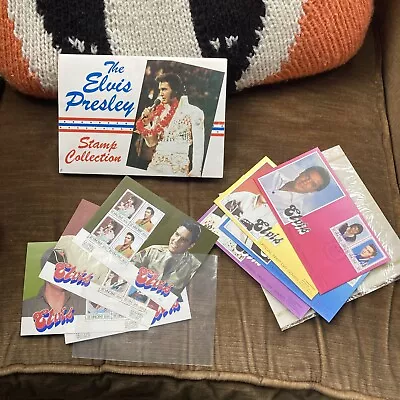 Elvis Presley Stamp Collection St Vincent 1985 Job Lot • $12.43