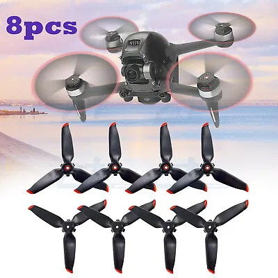 4Pairs Propellers Blades For DJI FPV Drone Accessories Quiet Quick Release Props • $13.88
