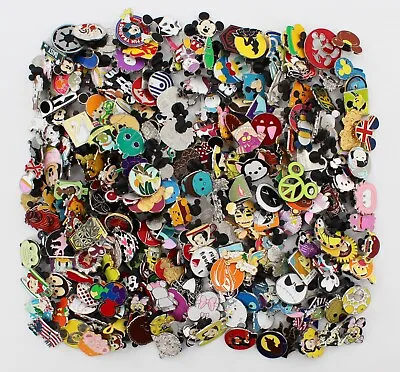 50 Disney Pins Lot No Duplicates 100% Tradable FAST FREE SHIPPING & FREE GIFT • $27.99