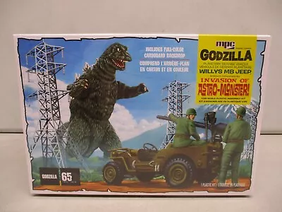 MPC Godzilla Willys MB Jeep 1/25 Lot 1 • $19.99