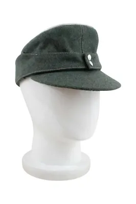 WWII German Heer Officer M43 Field Cap Field Grey S ONLY • $53