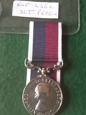 RAF ~ Long Service And Good Conduct Medal ~ Issued  • £76