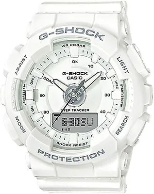 Casio G-Shock S Series White Unisex Watch - GMAS130-7A  - NEW With Tags • $90