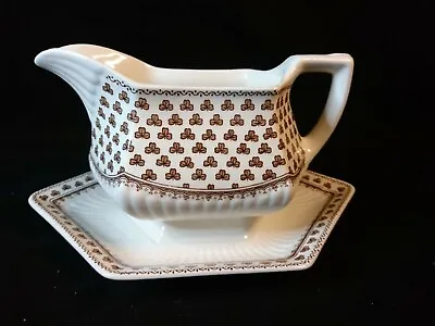 Adams - Sharon - Gravy  Sauce Boat And Stand Fixed  • £15