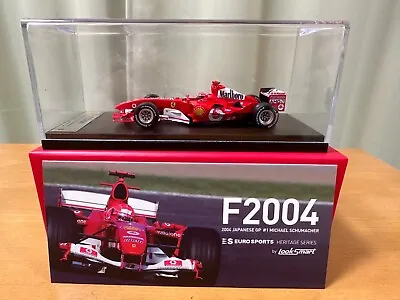 Ferrari F2004 #1 Michael Schumacher Marlboro 2004 F1 Japanese GP LookSmart 1:43 • $314.10