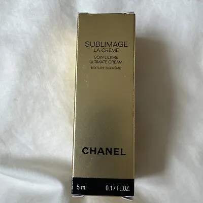 Chanel Sublimage La Creme Ultimate Creme Texture Supreme 5ml - BNIB • £10.99